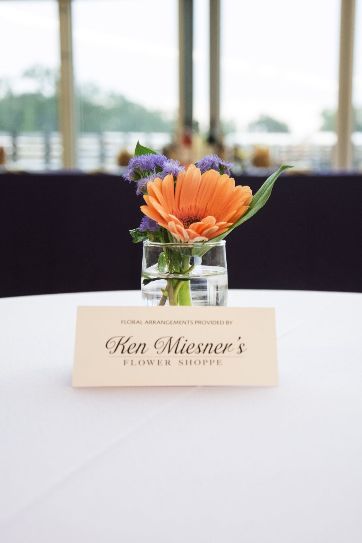 Flower arrangement by Ken Miesner's Flower Shoppe
